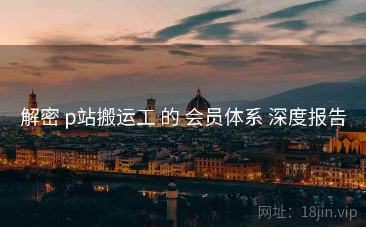 解密 p站搬运工 的 会员体系 深度报告  第2张