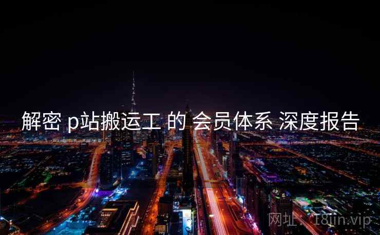 解密 p站搬运工 的 会员体系 深度报告  第1张