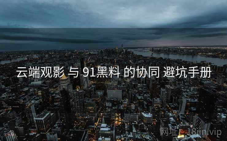 云端观影 与 91黑料 的协同 避坑手册  第2张