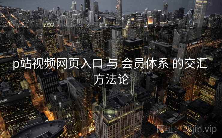 p站视频网页入口 与 会员体系 的交汇 方法论  第2张