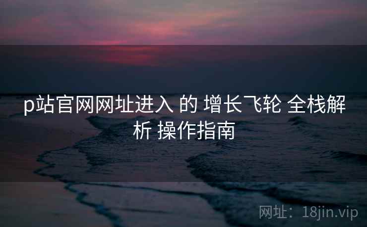 p站官网网址进入 的 增长飞轮 全栈解析 操作指南  第1张