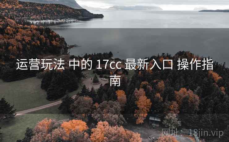 运营玩法 中的 17cc 最新入口 操作指南  第2张